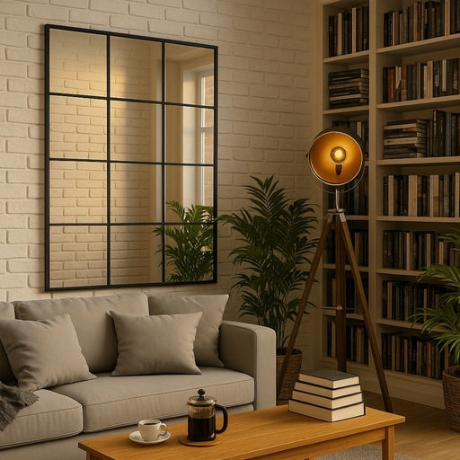 Mirror Grid Block 900X1200mm Black [MJ2B-17]
