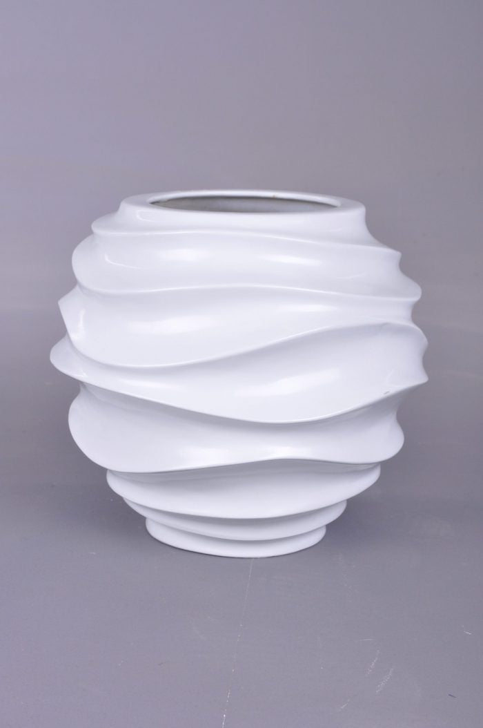 Round Wave Urn