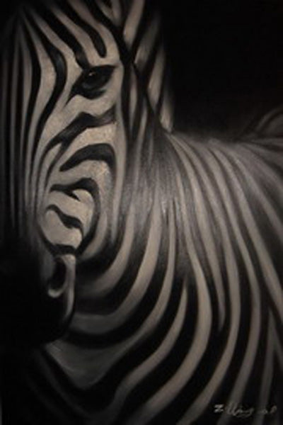Painting Zebra Wild Life