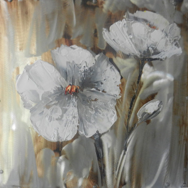 Painting Grey Floral Art