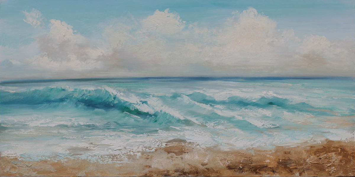 Painting Beach Coastal Art
