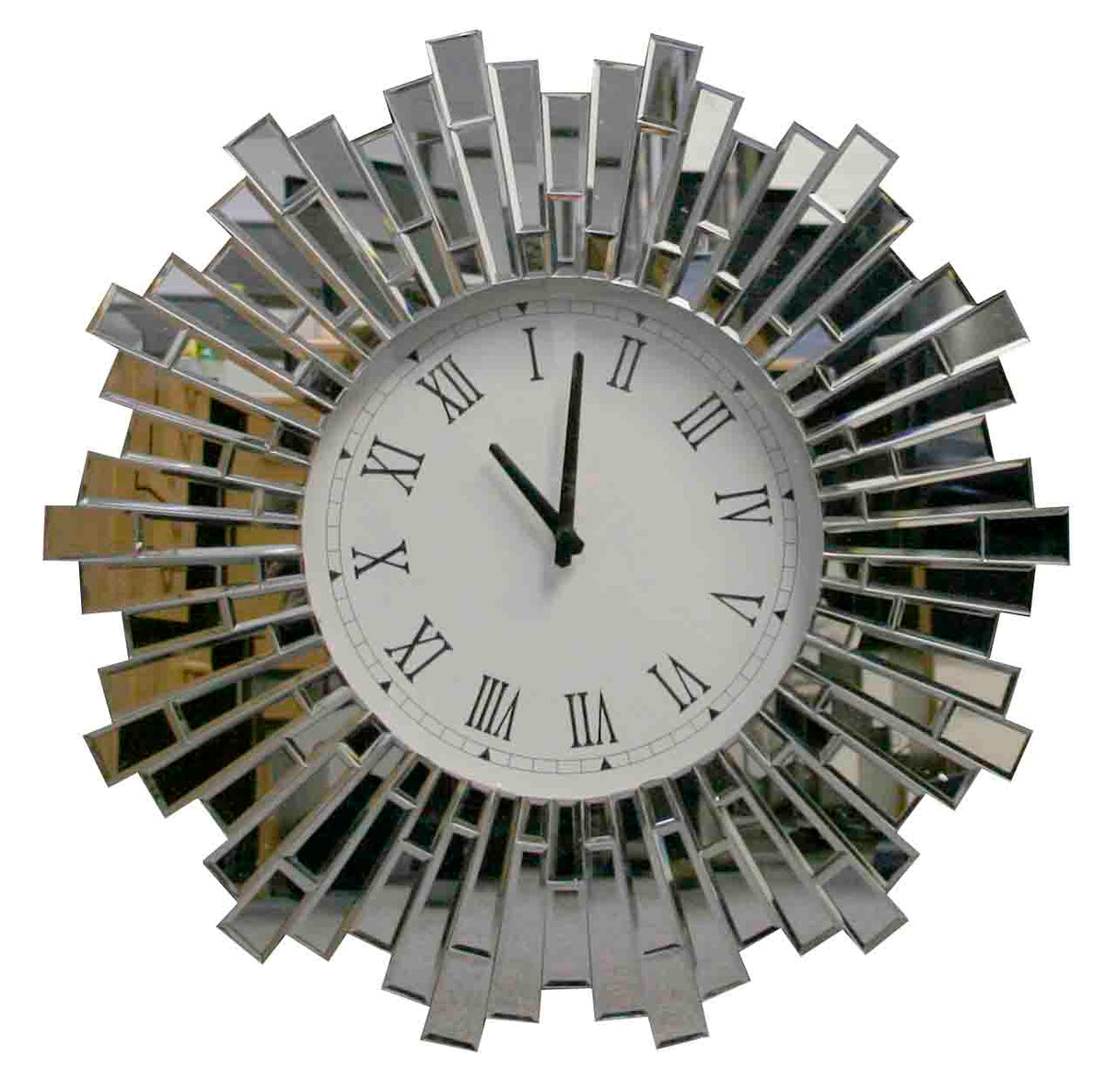 Mirrored Wall Clock
