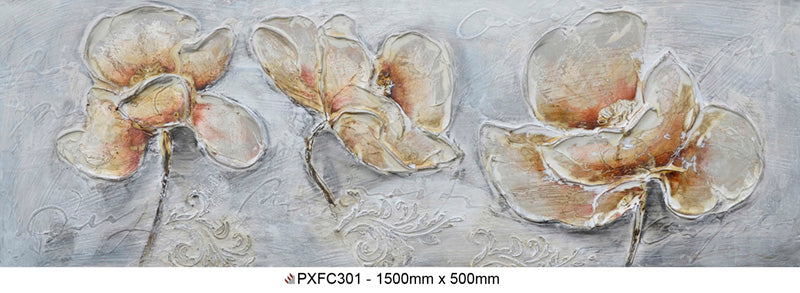 Painting 3 Flower Floral Art