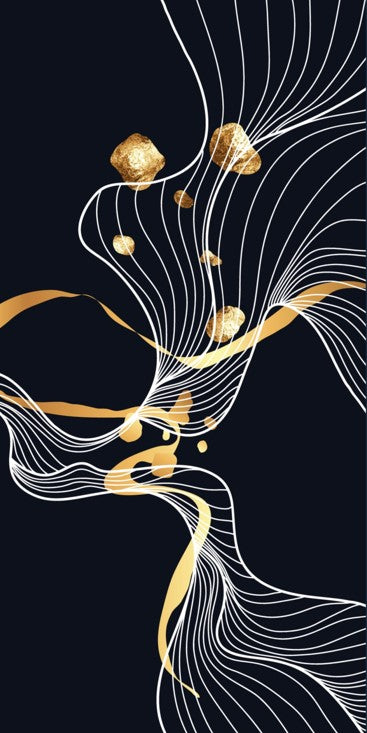 Painting Black and White 3 Abstract Painting