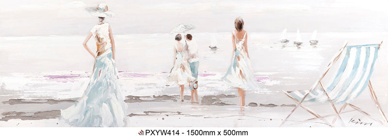 Painting Couples Coastal Art