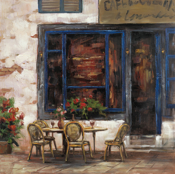 Painting Bistro Street Art