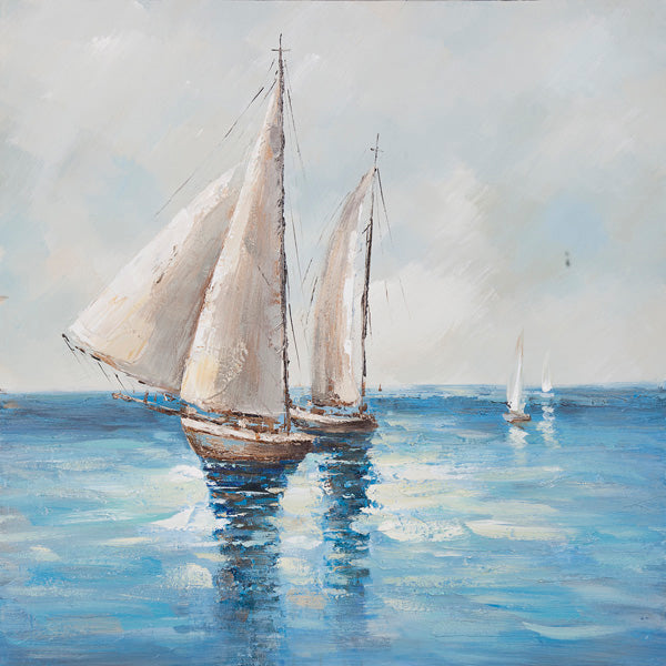 Painting Blue Waters Coastal Art