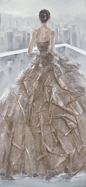 Painting Ball Gown Figures Art