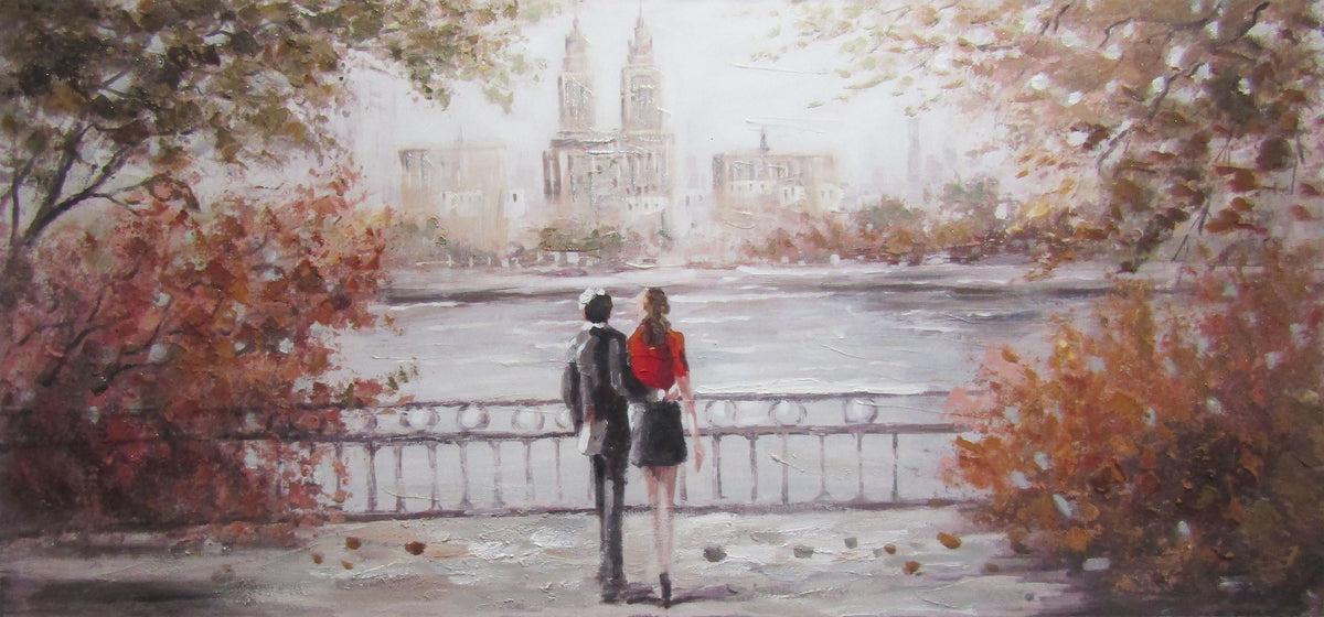 Painting Couple Street Art