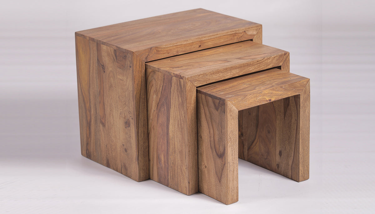 Nest of 3 Side Tables