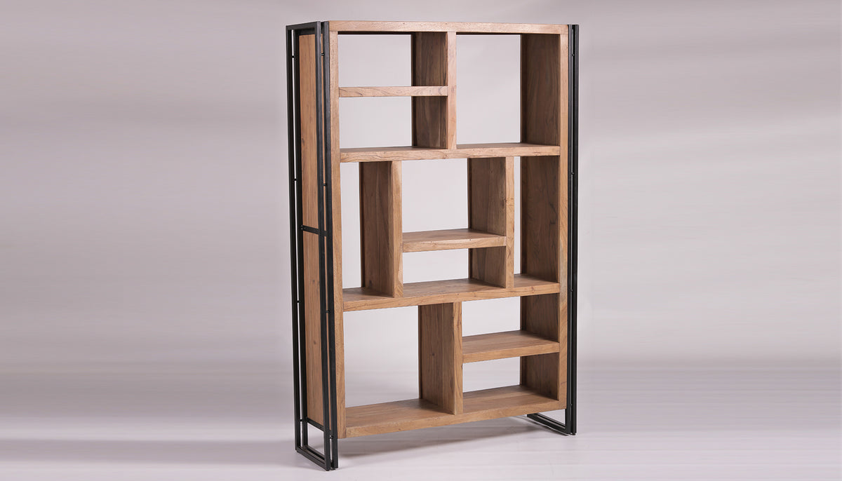 Metal Framed Book Shelf