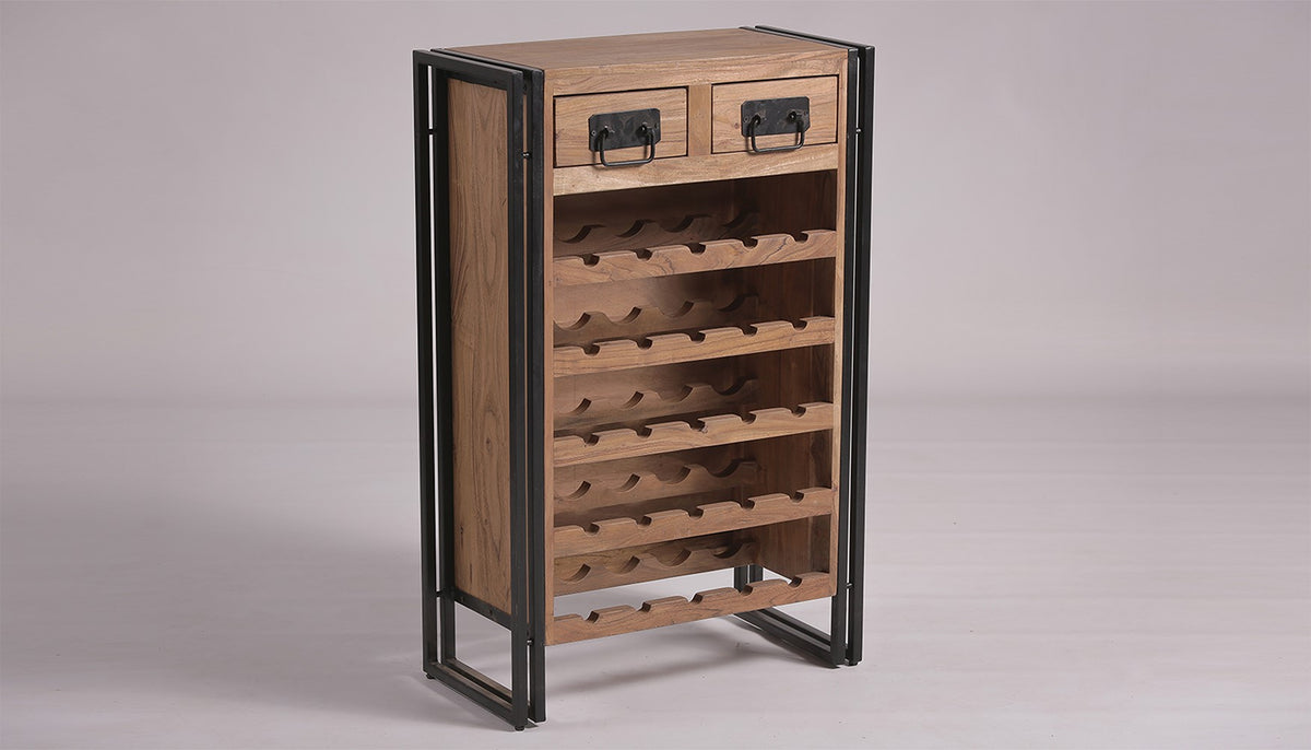 Wine Rack 2 Drawer