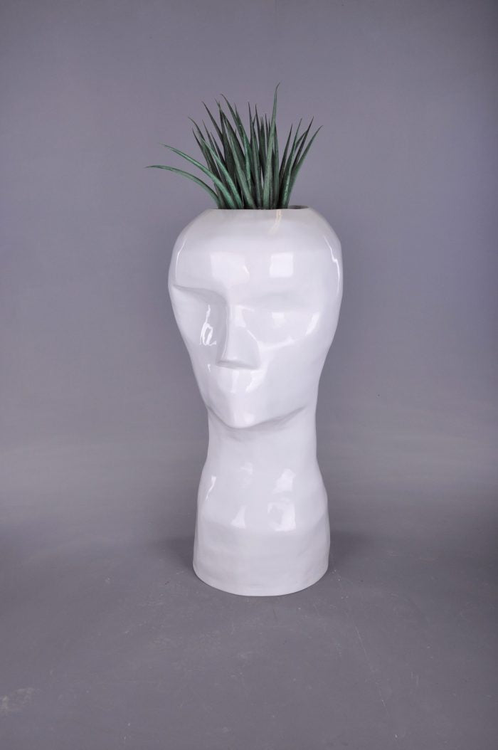 Face Sculpture Urn