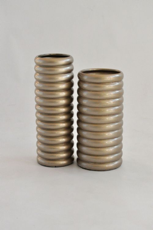 Single Gold Vase
