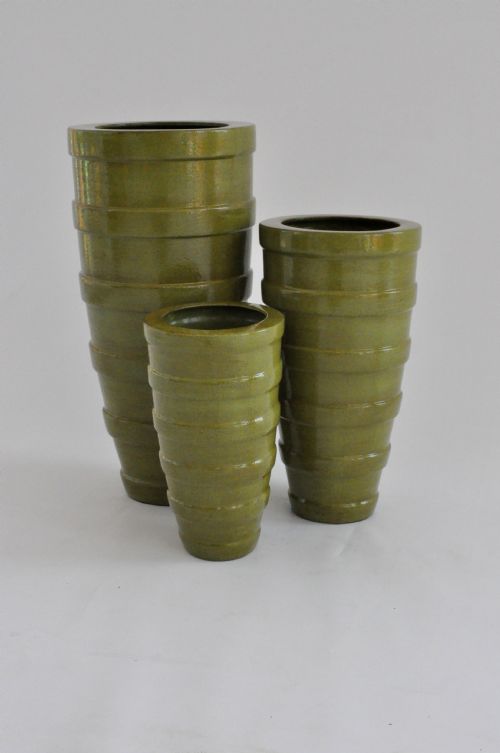 Combo Deal Green Vase Set