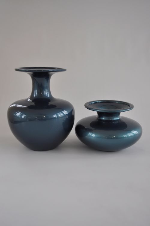 Combo Deal Blue Vase Set