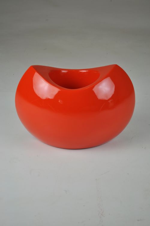 Orange Shoe Desktop Planter